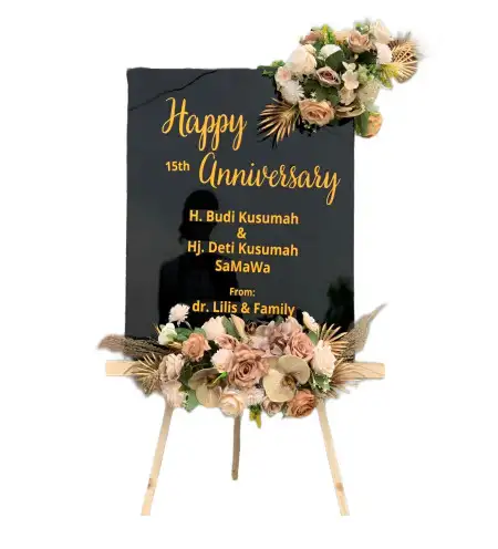 Papan Bunga Akrilik Sumbersih