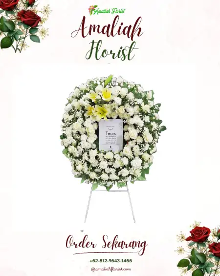 Krans Bunga Duka Sumbersih
